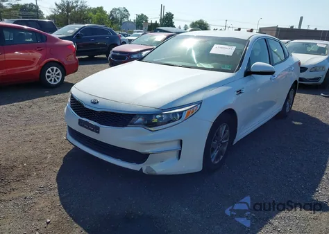 2016 Kia Optima Lx Turbo from USA, damaged, VIN 5XXGT4L16GG079281